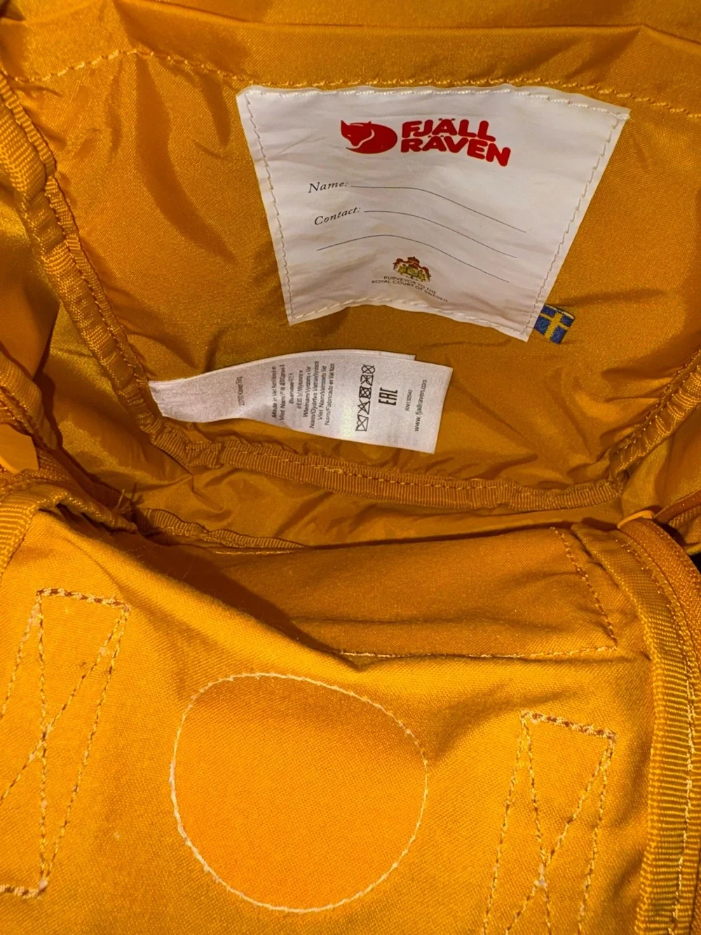 Fjällräven Kånken Sling | Australia Mini - Mustard Yellow crossbody